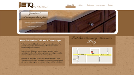 Web Portfolio - TQ Kitchens